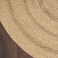 Sale Kirklands Home Natural Seagrass Indoor/Outdoor Area Rug, 3x3 Tan