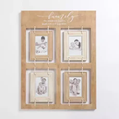 Clearance Kirklands Home Natural Sentiment Windowpane Collage Frame