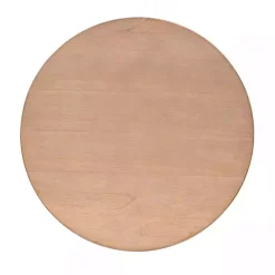 Kirklands Home Natural Skye Round Coffee Table Tan