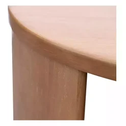 Kirklands Home Natural Skye Round Coffee Table Tan