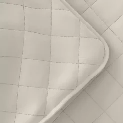 Clearance Kirklands Home Natural Stitched Diamond 2-pc. Twin Quilt Set Ivory