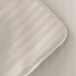 Discount Kirklands Home Natural Stitched Stripes 2-pc. Twin Quilt Set