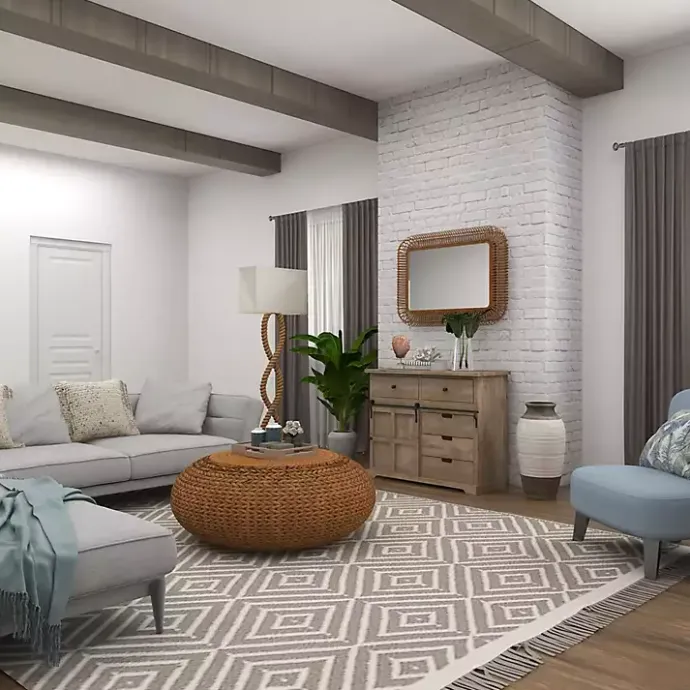 Hot Kirklands Home Natural Stone Two-Tone Coastal Vase