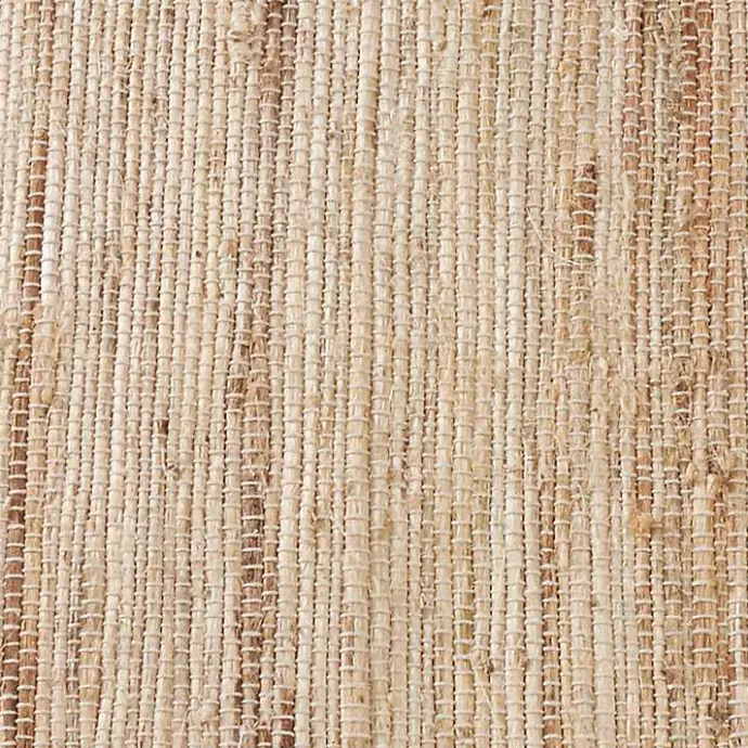 Hot Kirklands Home Natural Tasseled Chindi Outdoor Table Runner Tan