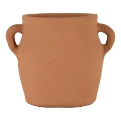 Best Kirklands Home Natural Terracotta Vase with Handles Orange