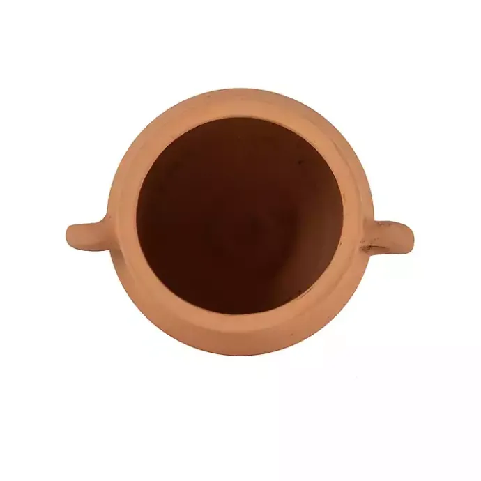 Best Kirklands Home Natural Terracotta Vase with Handles Orange