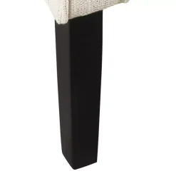 Discount Kirklands Home Natural Textured Barrel Accent Chair Ivory