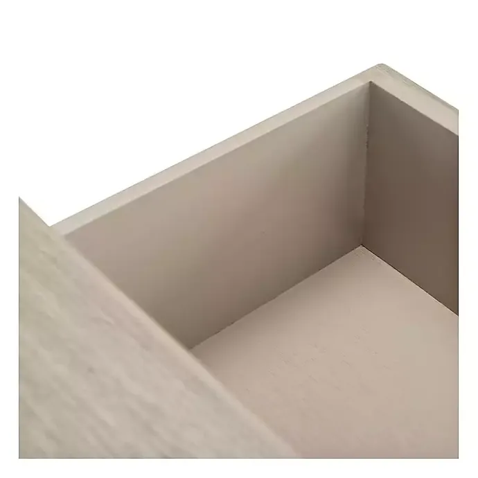 Best Kirklands Home Natural Textured 2-Drawer Console Table Tan