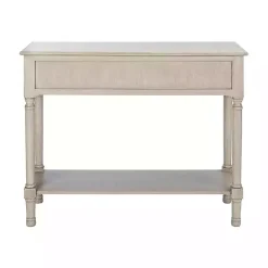Best Kirklands Home Natural Textured 2-Drawer Console Table Tan