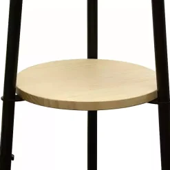 Online Kirklands Home Natural 3-Tier Tripod Floor Lamp