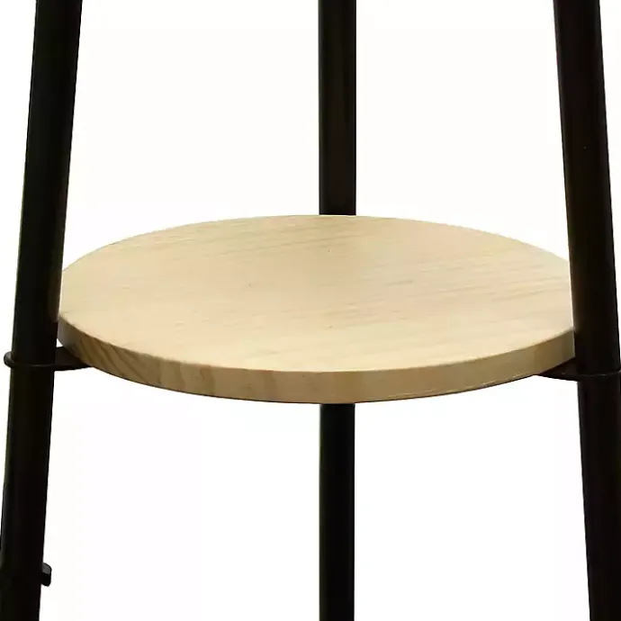 Online Kirklands Home Natural 3-Tier Tripod Floor Lamp