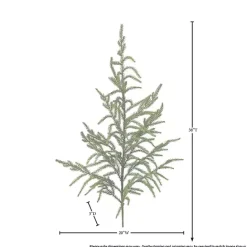 Sale Kirklands Home Natural Touch Norfolk Pine Sprays, Set of 4 Green