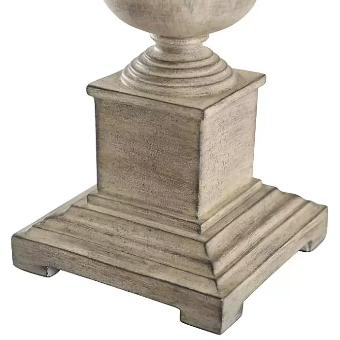 Best Kirklands Home Natural Traditional Farmhouse Table Lamp Tan