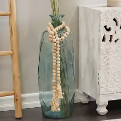 Online Kirklands Home Natural Wood Beaded Tassel Garland Tan