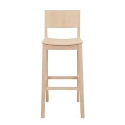 Discount Kirklands Home Natural Wood Devin Bar Stools, Set of 2 Tan