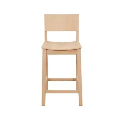 Best Kirklands Home Natural Wood Devin Counter Stools, Set of 2 Tan