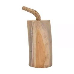 Sale Kirklands Home Natural Wood Door Stopper Brown