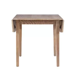 Online Kirklands Home Natural Wood Drop Leaf Dining Table Tan