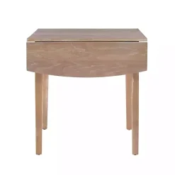 Online Kirklands Home Natural Wood Drop Leaf Dining Table Tan