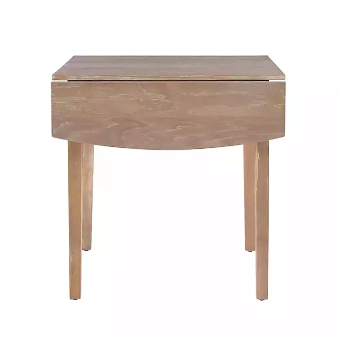 Online Kirklands Home Natural Wood Drop Leaf Dining Table Tan