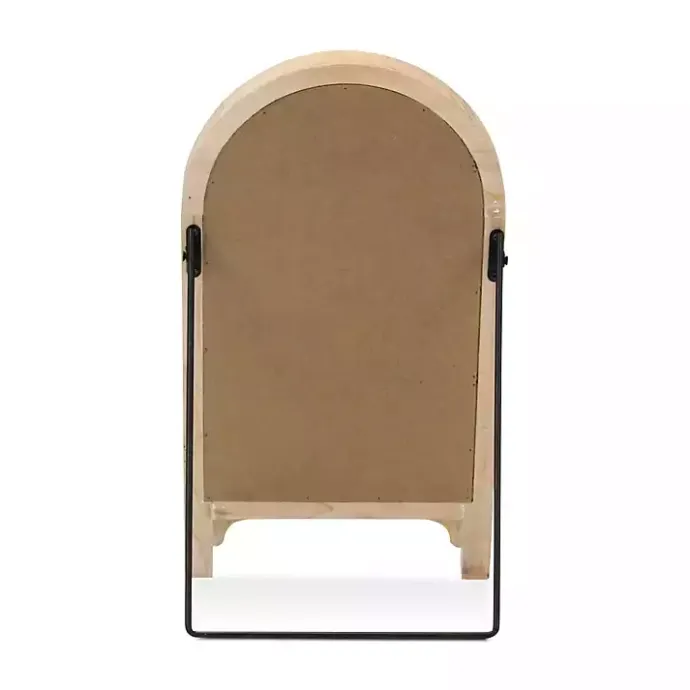 New Kirklands Home Natural Wood Framed Tabletop Chalkboard