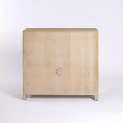 Sale Kirklands Home Natural Wood Glass Door Modular Cabinet Tan