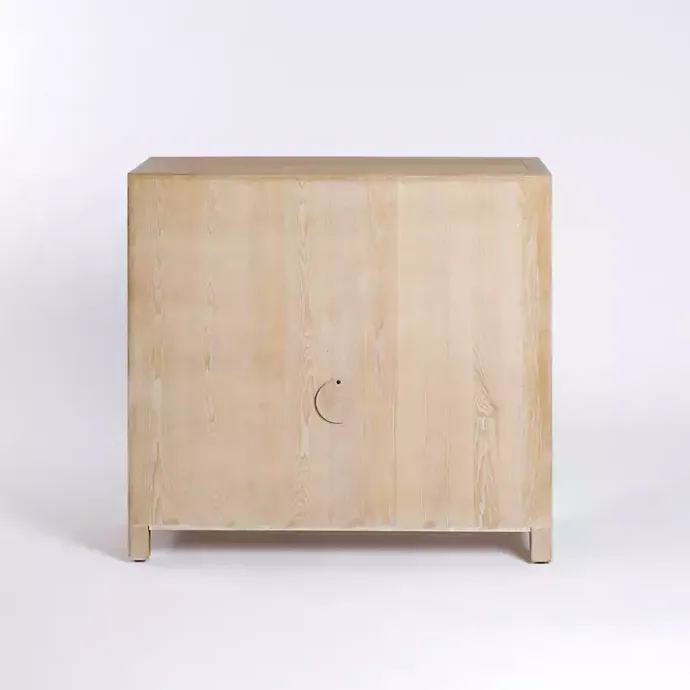 Sale Kirklands Home Natural Wood Glass Door Modular Cabinet Tan