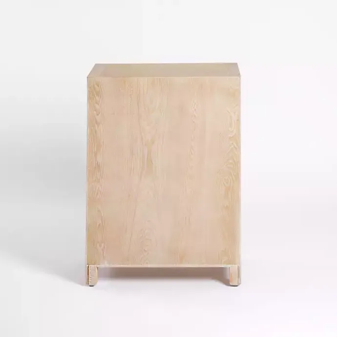 Sale Kirklands Home Natural Wood Open Shelf Modular Cabinet Tan