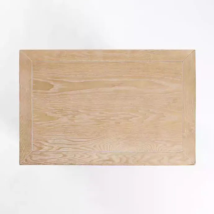 Sale Kirklands Home Natural Wood Open Shelf Modular Cabinet Tan