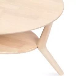 Online Kirklands Home Natural Wood Oval Nile Coffee Table Tan