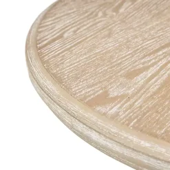 Online Kirklands Home Natural Wood Pedestal Martha Stewart Accent Table