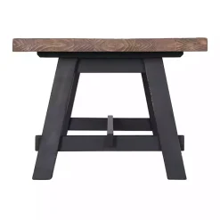 Clearance Kirklands Home Natural Wood Sawhorse Coffee Table, 42x24 in. Tan