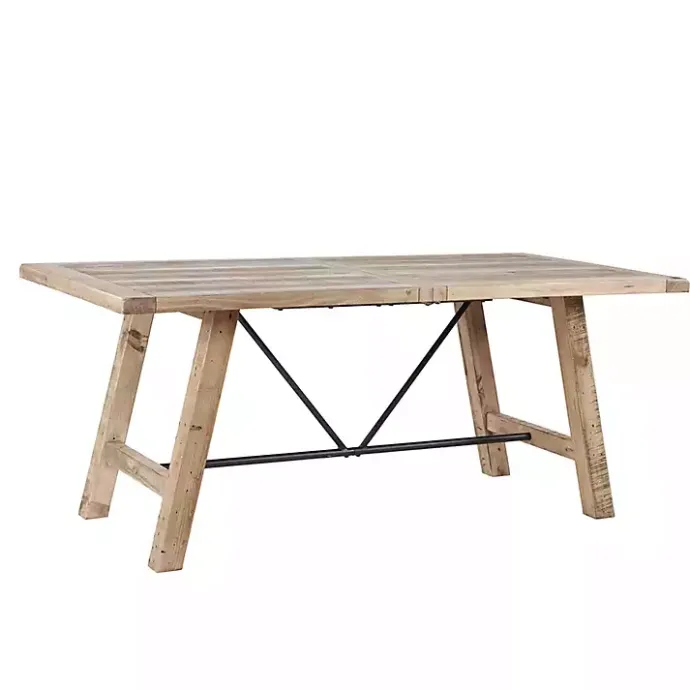 Hot Kirklands Home Natural Wood Sonoma Dining Table Tan