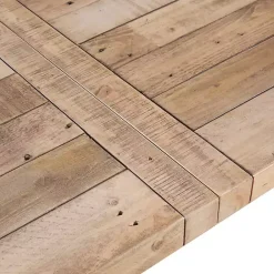 Hot Kirklands Home Natural Wood Sonoma Dining Table Tan