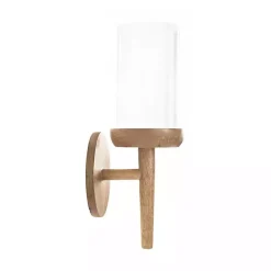 Best Kirklands Home Natural Wood Torch Sconce