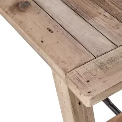 Discount Kirklands Home Natural Wooden Sonoma Dining Bench Tan