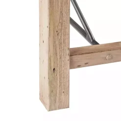 Discount Kirklands Home Natural Wooden Sonoma Dining Bench Tan