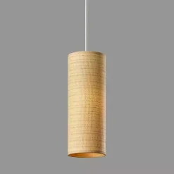 Kirklands Home Natural Woven Shade Malina Pendant Light