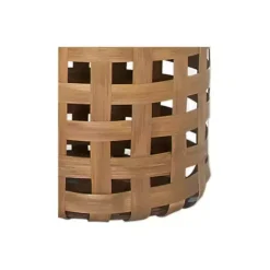 Best Kirklands Home Natural Woven Wicker Round Baskets, Set of 3 Tan