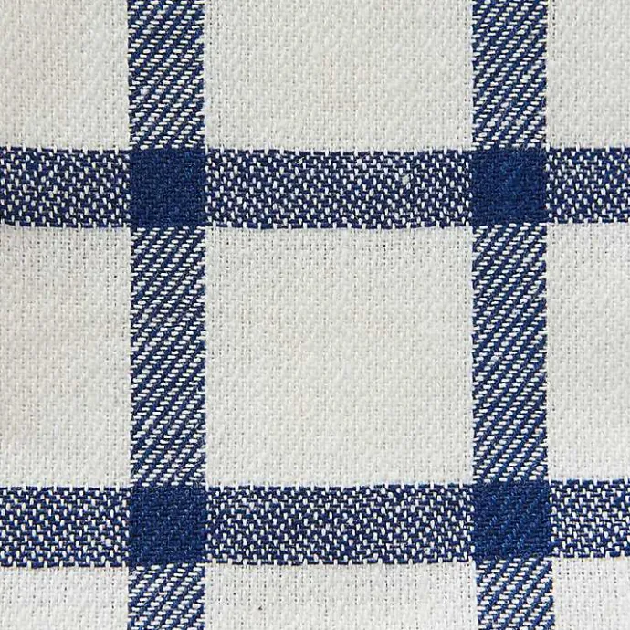 Kirklands Home Nautical Blue Woven Dish Towels, Set of 5