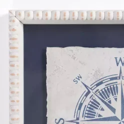 Clearance Kirklands Home Nautical Icons Beaded Framed Art Prints, Set of 2