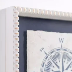 Clearance Kirklands Home Nautical Icons Beaded Framed Art Prints, Set of 2