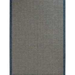 Best Kirklands Home Navy Adelaide Woven Outdoor Area Rug, 7x9 Blue