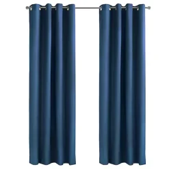 Clearance Kirklands Home Navy Alpine Blackout Curtain Panel, 108 in. Blue