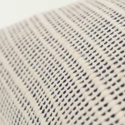 Online Kirklands Home Navy and Natural Sea Striped Pillow