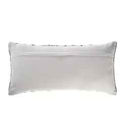 Online Kirklands Home Navy and White Braided Accent Pillow Blue