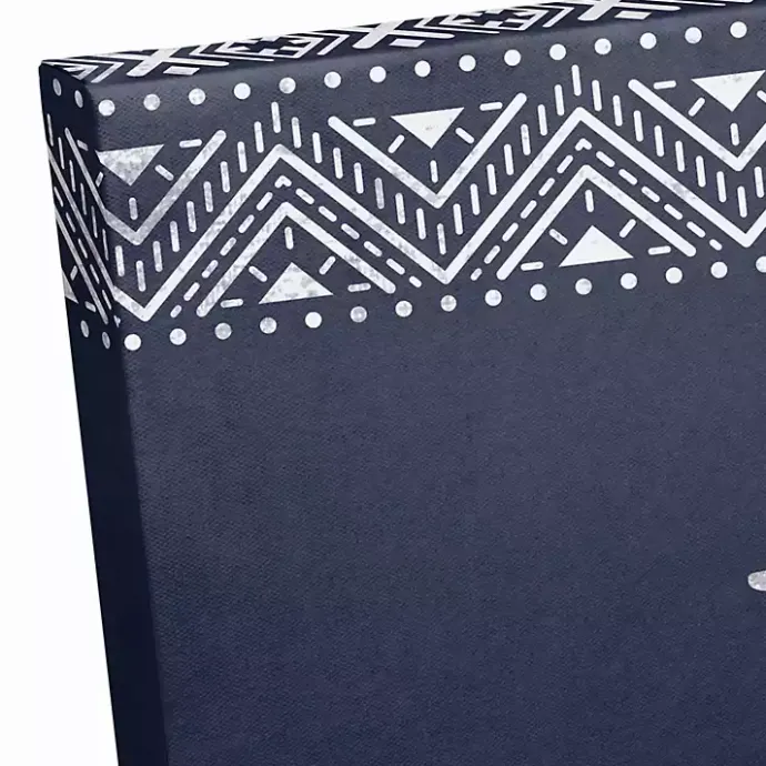 Kirklands Home Navy and White Good Day Canvas Art Print