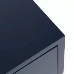 Clearance Kirklands Home Navy and Gold Glam Accent Table Blue