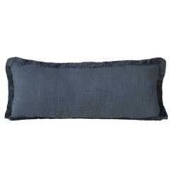 Clearance Kirklands Home Navy Handwoven Appen Lumbar Pillow Blue