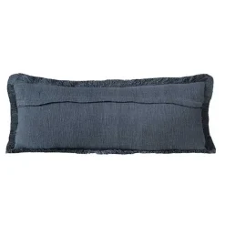 Clearance Kirklands Home Navy Handwoven Appen Lumbar Pillow Blue